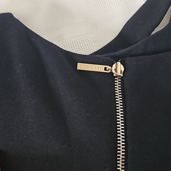 Marciano Ladies Bodycon Cut Out Midi Dress Small Black - Picture 16 of 16